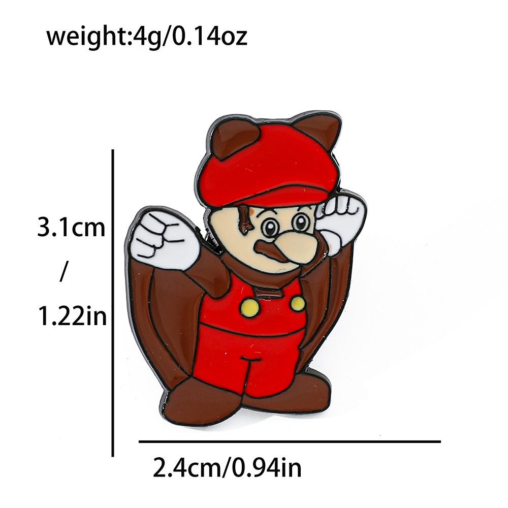 Японские Креативные Игровые Персонажи Металлическая Значок Брошь Суперигровой Марио Булавка Супер Марио