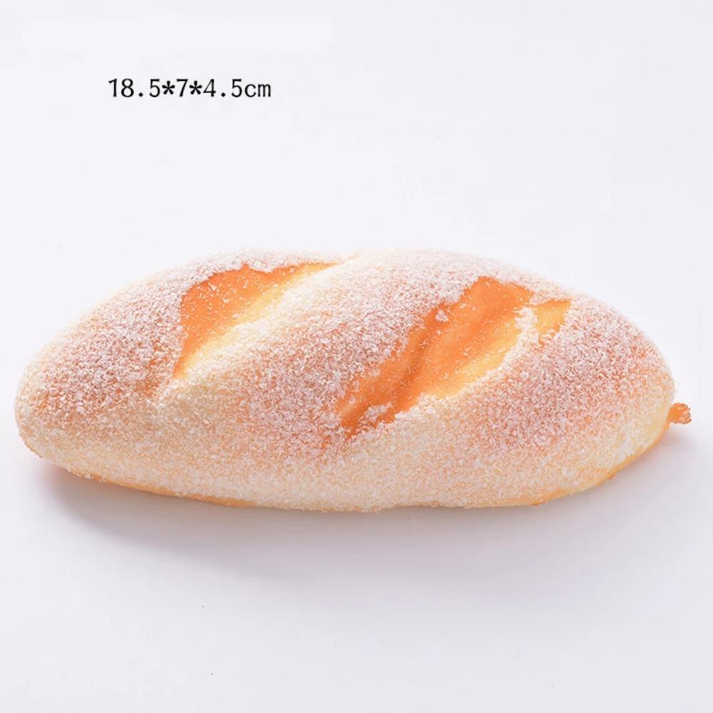 Squishy Bread Toast Food Creative Simulation Donuts Slow Rising Squeeze Stress Relief Toys Spoof Tease People Desktop Toy