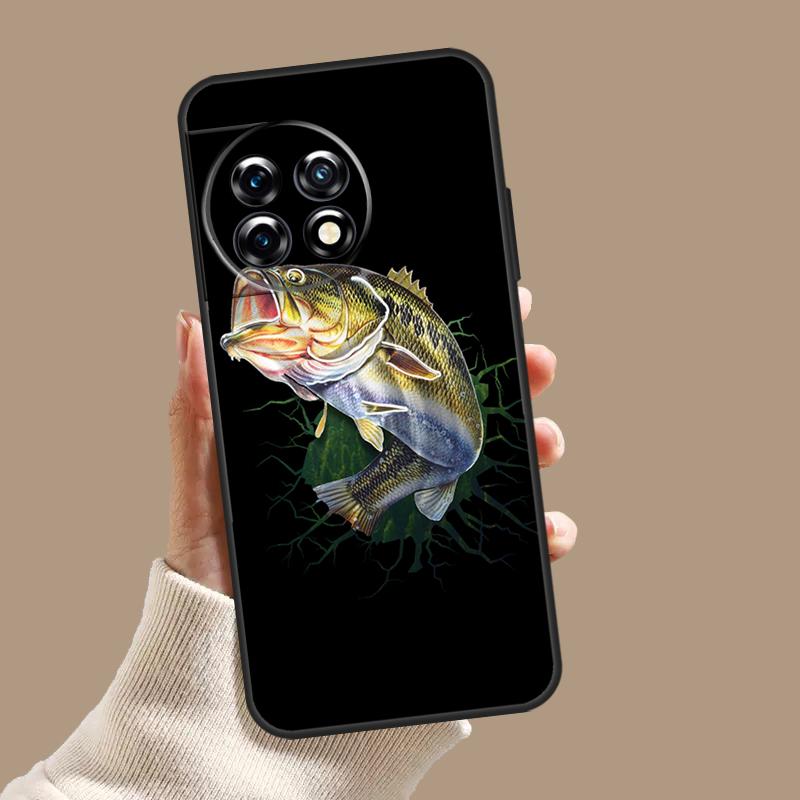 Carp Fishing Case For OnePlus Nord 5 CE 4 3 Lite N20 N30 OnePlus 15 13 12 11 8 9 10 Pro 12R 13T 13R Cover