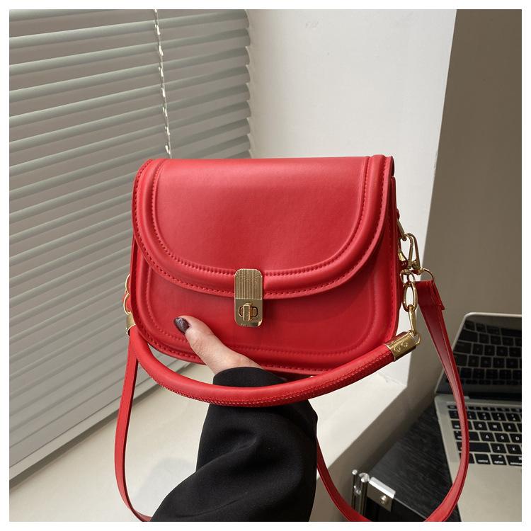 2025 New Handbag Fashion Personality Trend Niche Simple Shoulder Bag Beautiful Casual Messenger Bag