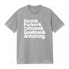 Music T Shirt Jazz History Masters Miles Davis Charlie Parker John Coltrane Benny Goodman Louis Armstrong La Land Quartet