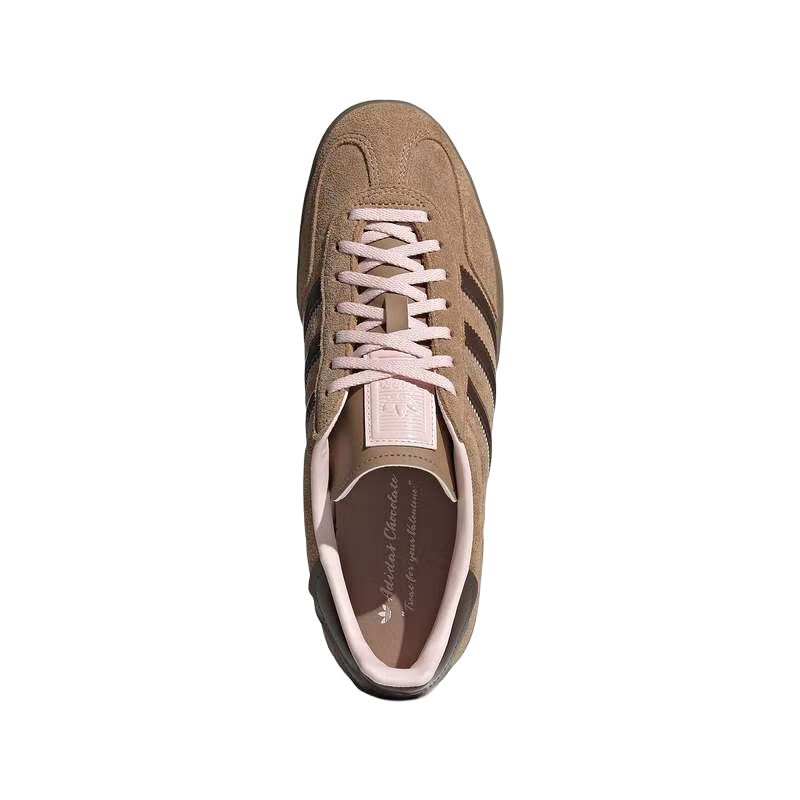 adidas Gazelle Indoor Valentines Day - Chocolate Unisex Sneakers Brown Cardboard Sandy-Pink JR8028