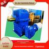 Three-in-One Dual-Stage Circular Arc Tooth Worm Gear Reducer GCWS125