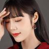 Original Designer New Ethnic Style Red Round Hollow Earrings Retro Temperament Exquisite Luxury Ladies  Jewelry