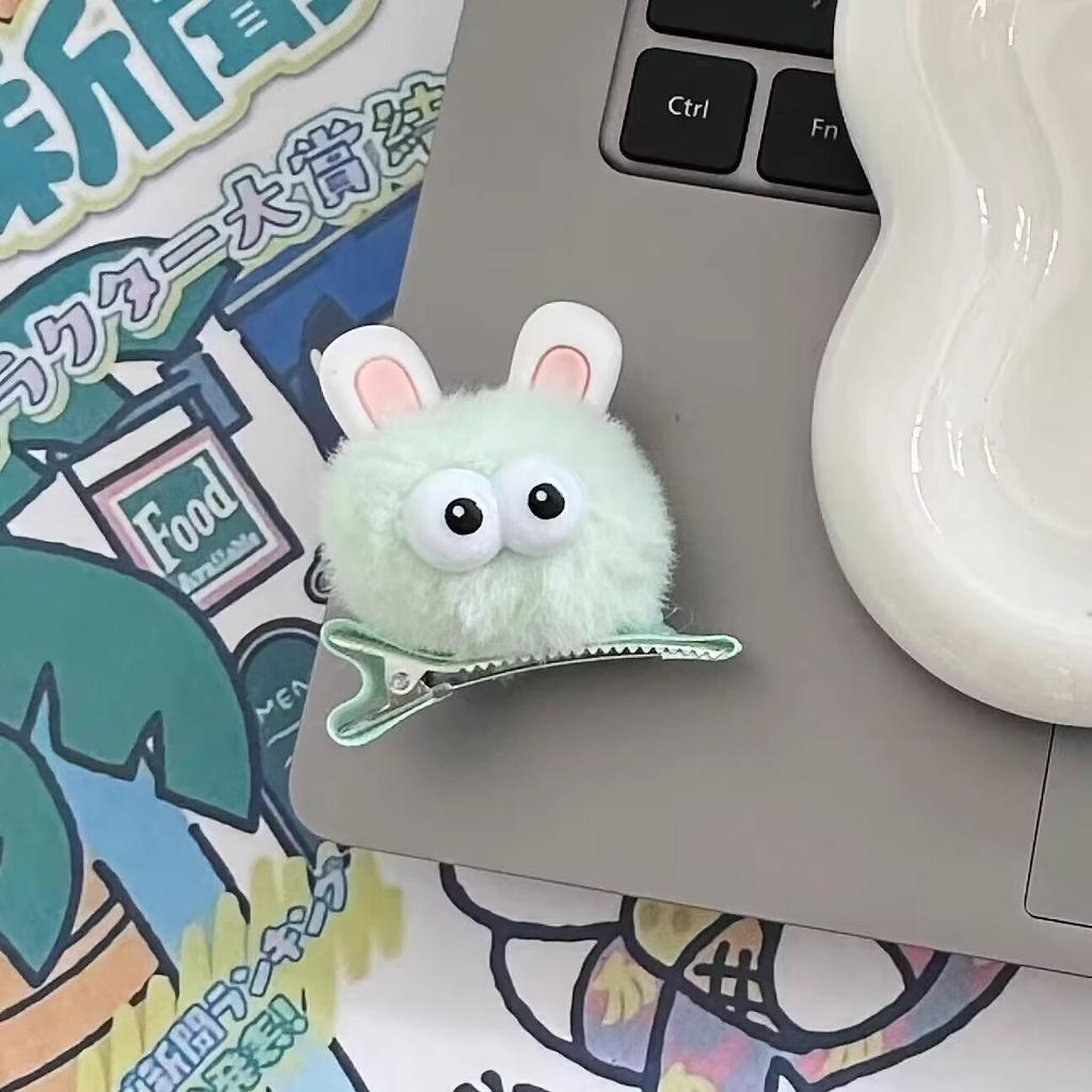 Plush Quirky Animal Hairpin Korean Dopamine Sweet Hair Clip Hairpin Headwear Barrettes Hair Accessories Women Girls