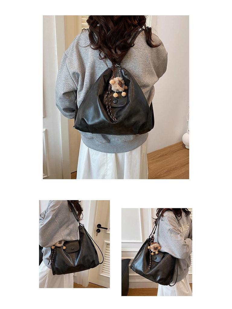 Damryggsäck/Tote med Multifunktionell Stor Kapacitet - 2025 Höst/Vinter High-End Pendlar Design