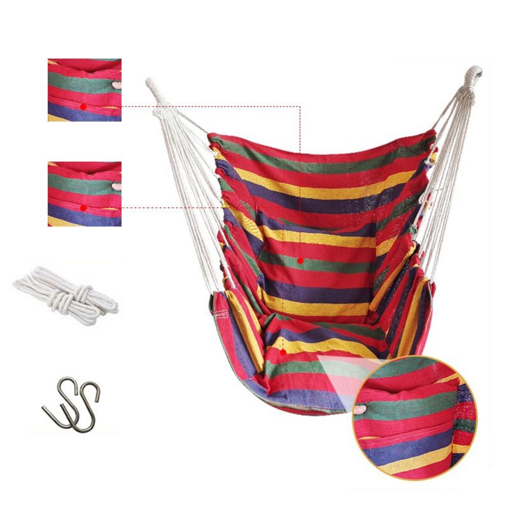 Thicken Dormitory Hammock Chair Comfortable Garden Swing Seat Garden Swing Chair  Outdoor Furniture