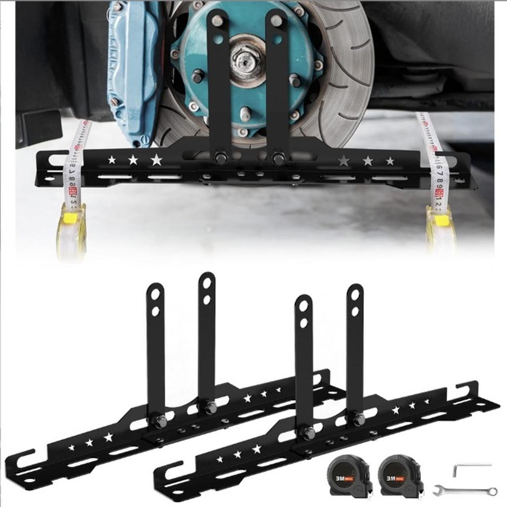 NEW Automotive Toe Plates Automotive Toe Alignment Tool For Home Use More Vehicle Models Heavy Duty Wheel Alignment Tool Ki R1X8