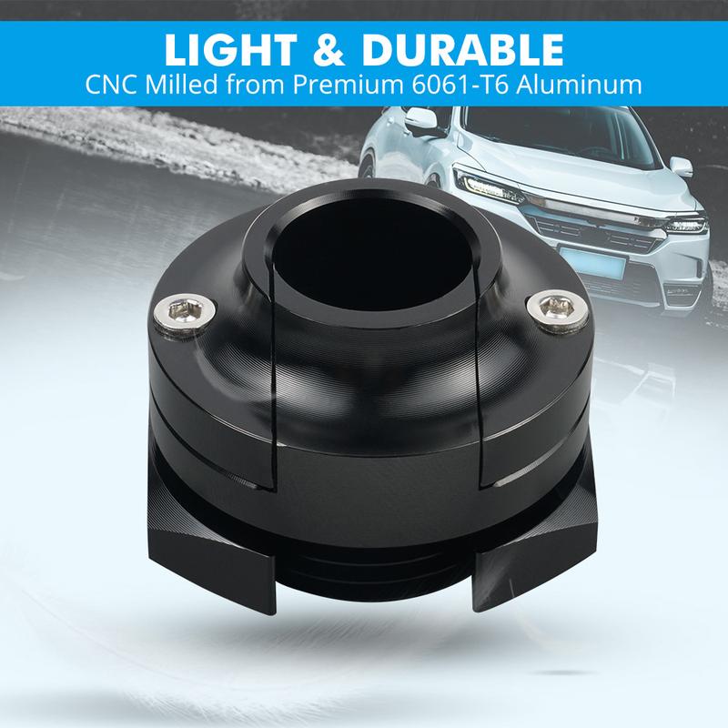 BEVINSEE Aluminum Alloy Firewall Grommet for Honda Civic/for Acura Integra EG EK EF DC2