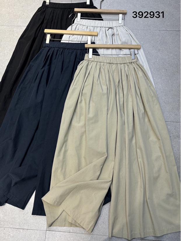 

Японские эластичные брюки больших размеров с высокой талией, свободными широкими штанинами - Коллекция Весна/Лето One Size чёрный