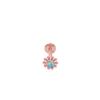 2021 New Men's and Women's Simple Titanium Sunflowers Body Piercing Nose Rings Fashion Lip Nails Nose Nails Ear Nails Jewelry