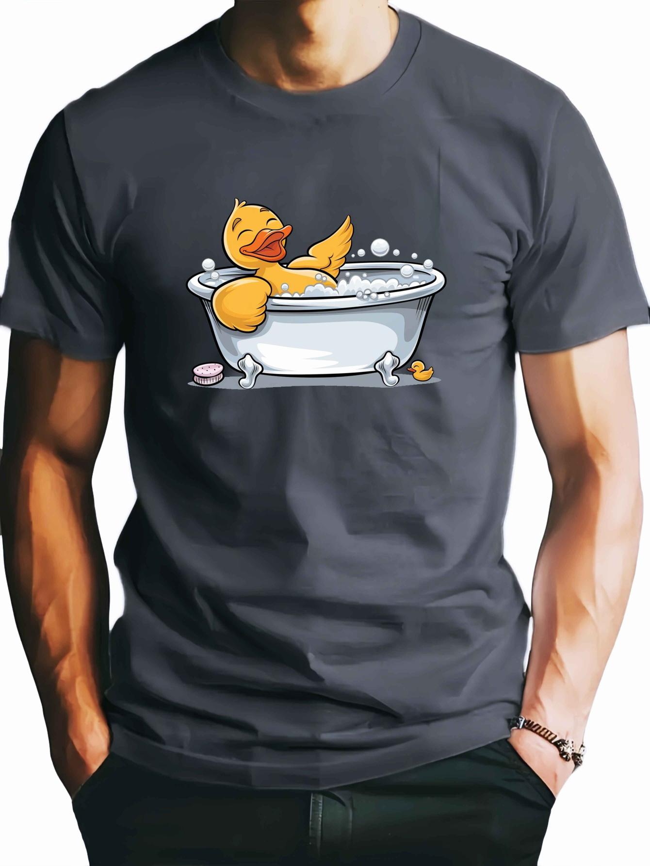 Rubber Ducky Rubber Duck Bathing Print Tee Shirt XXL