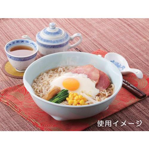 Hasami Ware Microwave-Safe Ramen Bowl, Celadon Glaze, ID-02-2