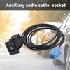 Car Radio Adapter Stereo Stereo Aux Cable 8 Pin Connector Module Adapter Car Stereo Aux Cable Accessories