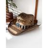 Hollowed-out straw knight hat for women, summer ethnic style sun protection hat, western cowboy straw hat, men's sun hat