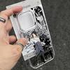 Anime Uchihas Sasukes Phone Case for Samsung Galaxy S26 S25 S24 S23 S22 S21 S20 Note20 FE Ultra Edge Plus 4G 5G Clear