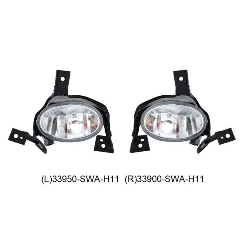 Car Front Fog Light Cover Without Light Bulb 33900-SWA-H11 33950-SWA-H11 For Honda CRV 2010-2011 Left