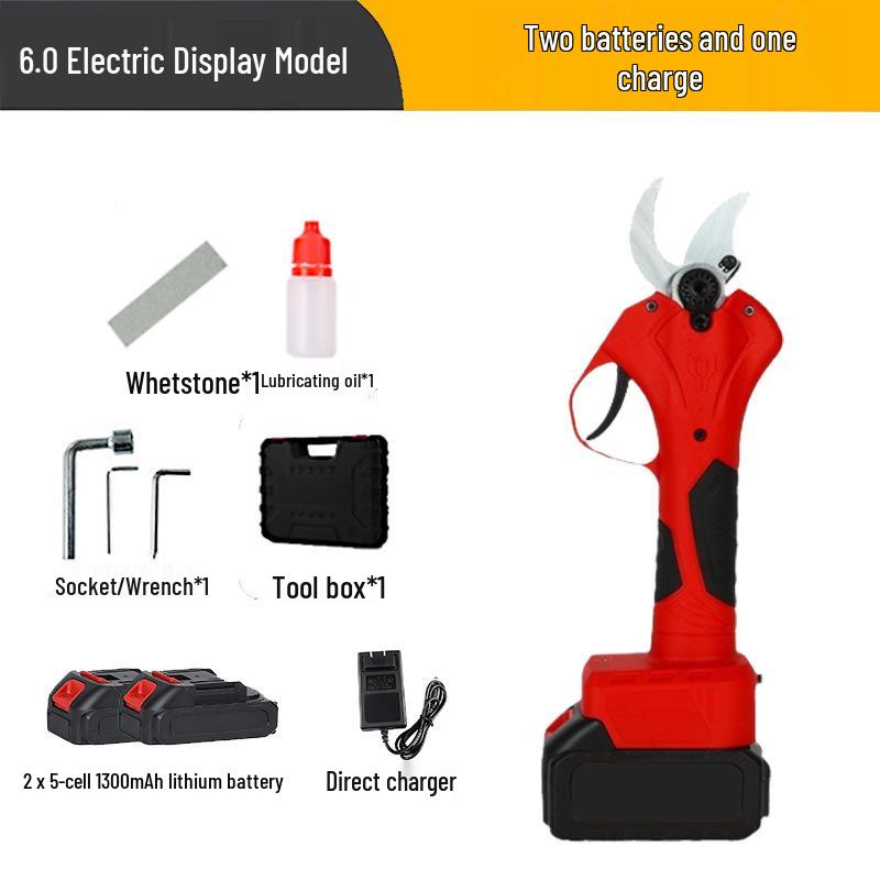Rechargeable Extendable Electric Pruning Saw for High Branches and Orchard Logging