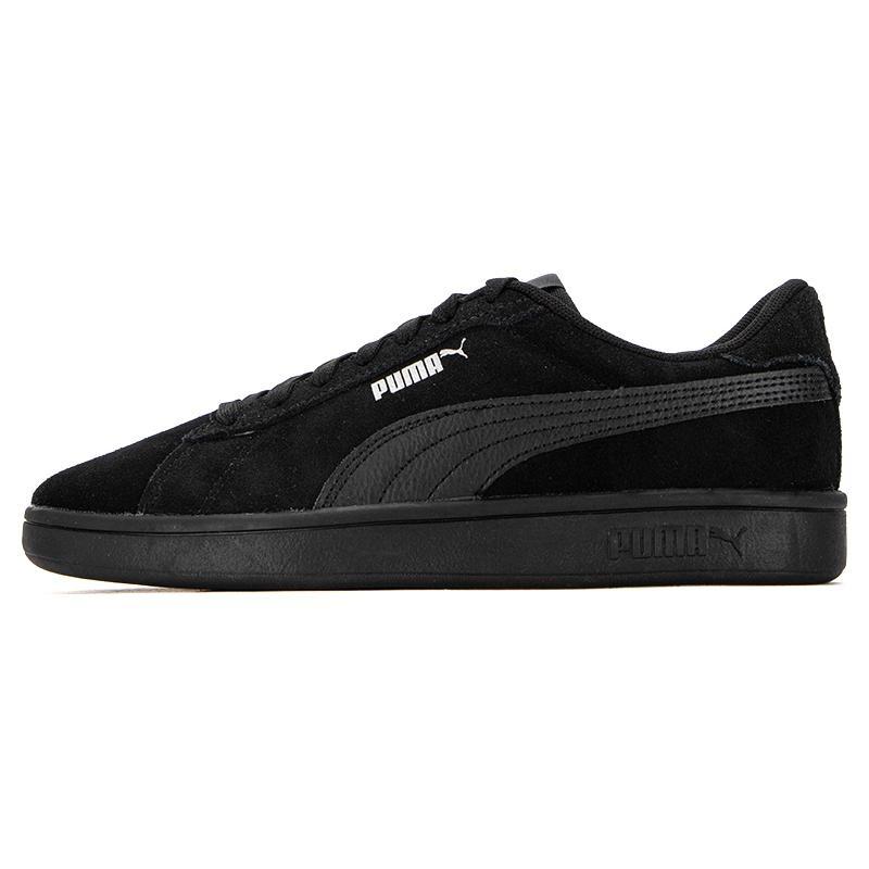 PUMA Smash 3.0  Black Silver  Men s 390984-02 EU 35.5