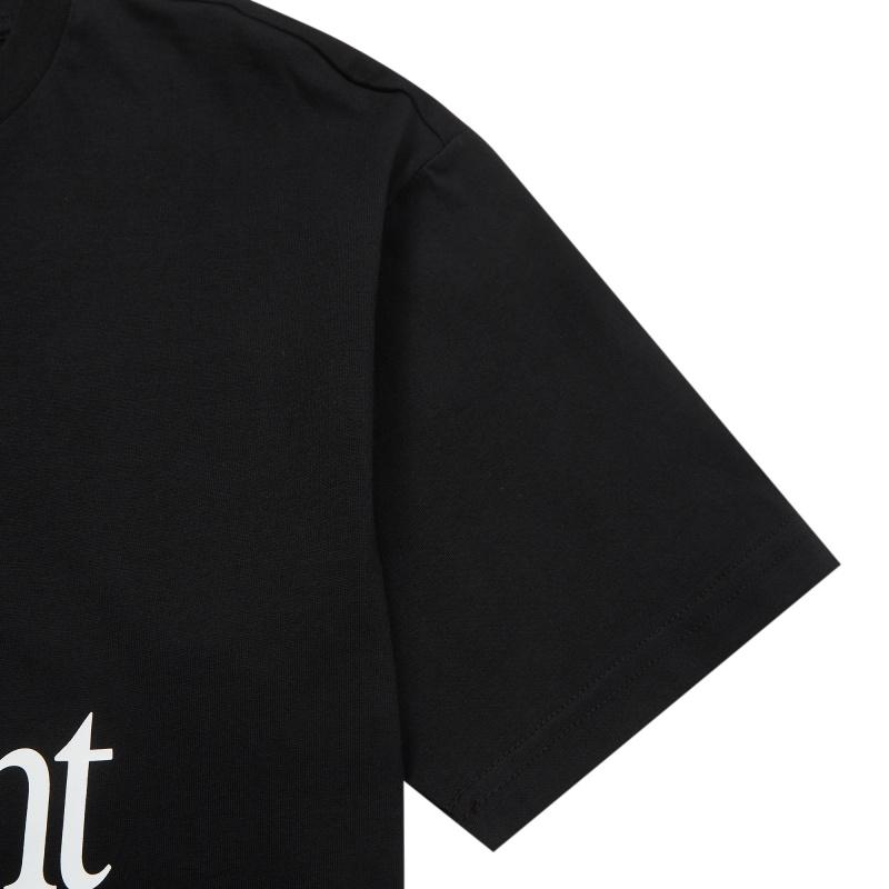 New Balance Men's New Balance Alphabet Printing Sports Round Neck Pullover Short Sleeve Black MT13586-BK