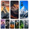 Phone Case For Xiaomi Mi Poco X7 X6 X5 NFC X3 Pro 17 15T 15 14T 14 13T 11 12 13 Lite Clear TPU Cover Mountain Peaks Landscape