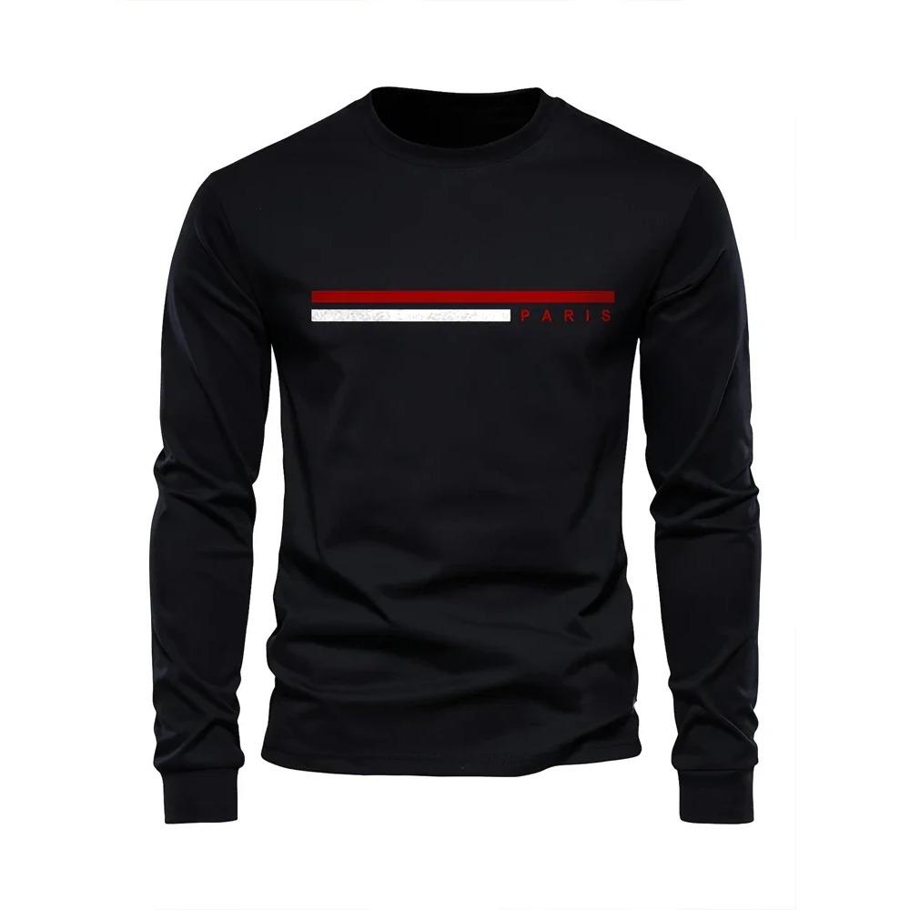 

Весенне-осенняя одежда в стиле кэжуал стритстайл с круглым вырезом, свободная модная толстовка с креативной футболкой с длинным рукавом и буквенным принтом S