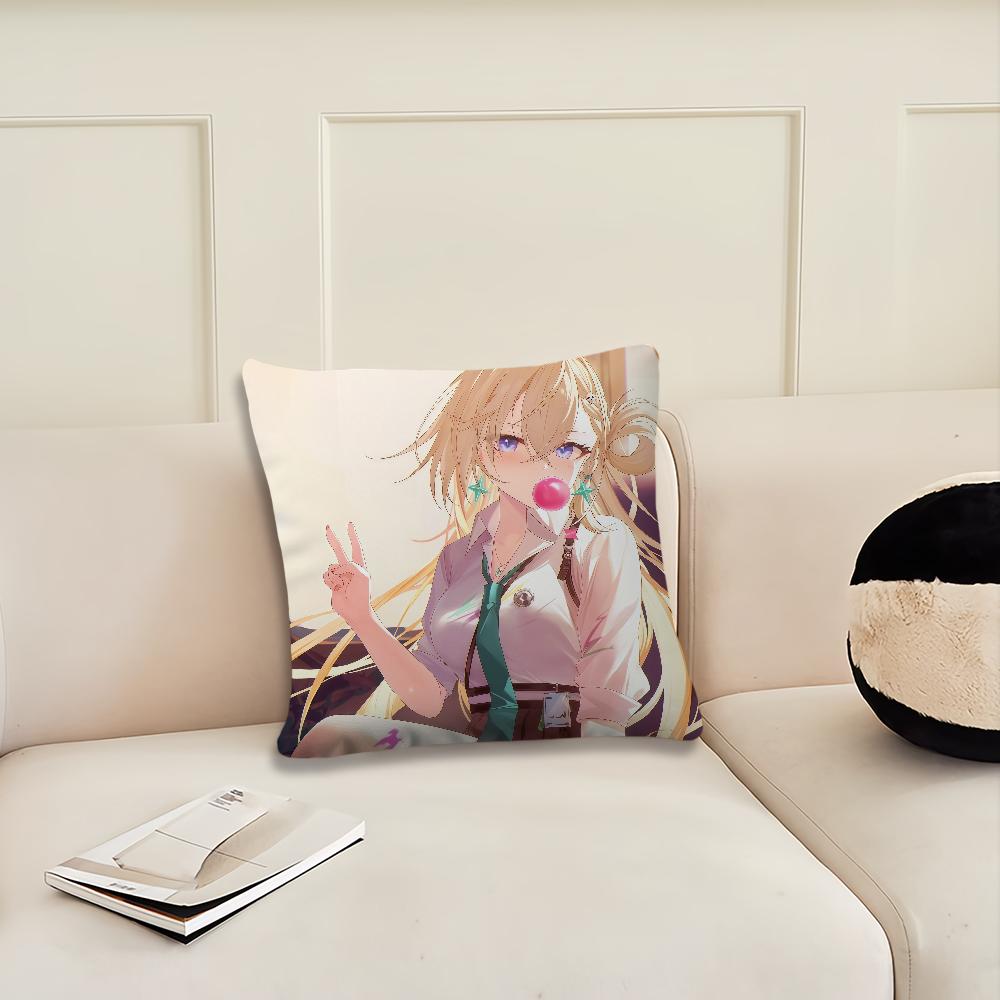 Game Wuthering Waves LYNAE cushion cover Pillow Cover Decoration Room Home Sofa living Office Car Nordic Simplicity
