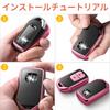 [Tukellen] Honda Key Case Key Holder with Advanced Soft TPU 360 Degree Full Protection