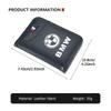 Zipper Short Wallets Multi Slots Leather Card Holder Coin Purse For BMW M Performance E36 E46 E60 E90 E91 E92 E93 F30 F20 xkhr50