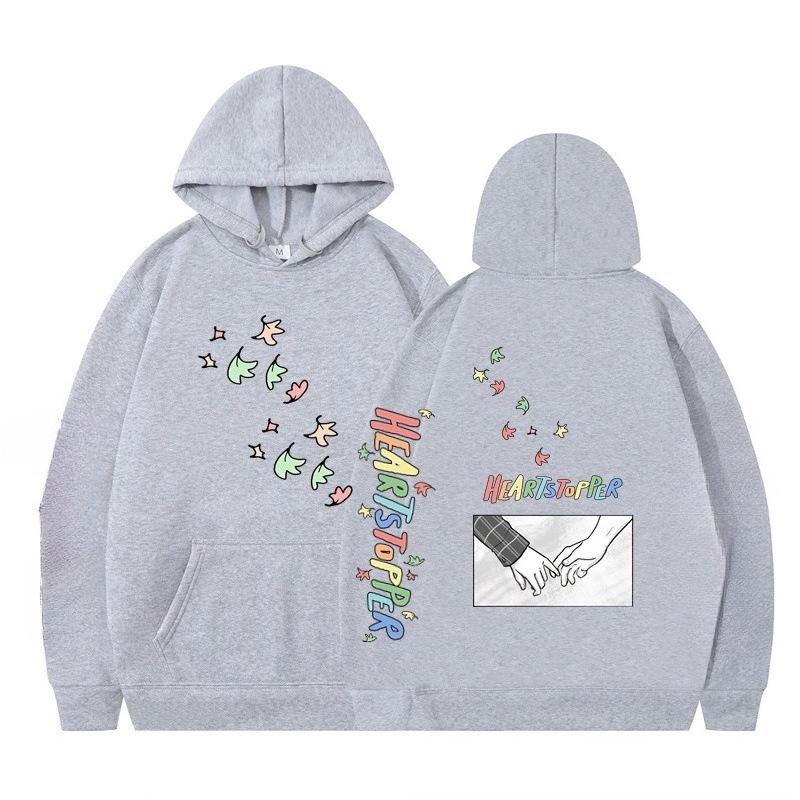 Nick and Charlie Heartstopper Hoodie Fashion Design Men's and Women's Sweaters Wool Popular Couple Casual Street Style Hoodie