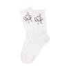 Cartoon  White Cotton Socks Unisex Breathable Sports Socks Anime Collectibles Cute Trendy Fashion Unique Birthday Gifts