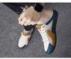 Mens Summer Breathable Mesh Slip On Half Slippers Casual Soft Sole Trendy Outdoor Lazy Shoes