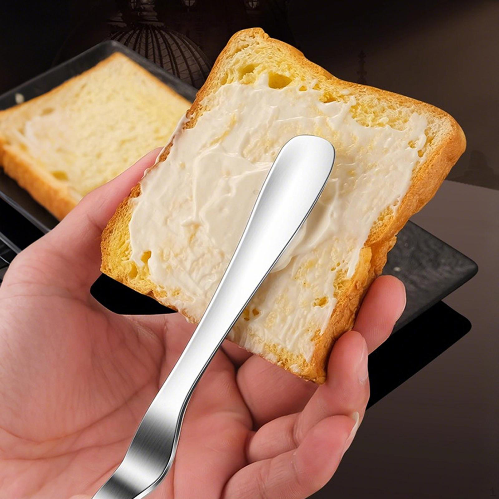 

Butter Spreader Knife Dumpling Filling Spoon Stainless Steel Cheese Bread Tool for