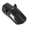 Motorcycle Rear Mudguard Carbon Fiber Pattern Wheel Tire Splash Proof Replacement for SUR‑RON Light Bee X S