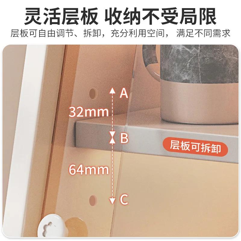 Stojak kuchenny, szafka na kubki z akrylu kuchennego, biurko, półka na kubki, stojak na zestawy do herbaty, pyłoszczelny uchwyt na kubki