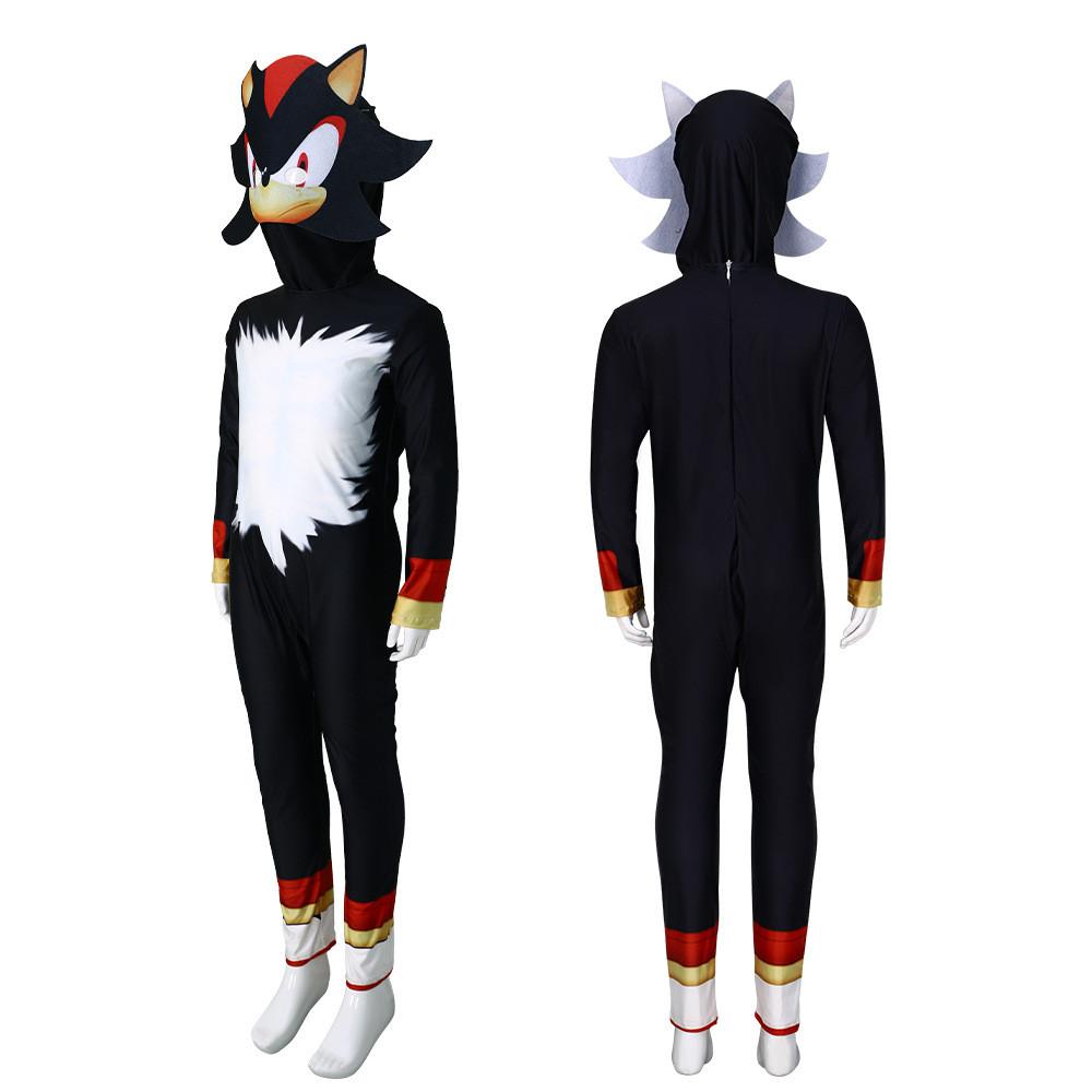 Sonic The Hedgehog Cosplay Bodysuit In Milk Silk For Game Character Role Play