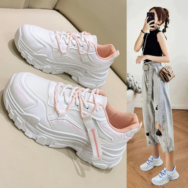 Little White Shoes Women's Shoes 2025 New Mesh Shoes Breathable Mesh Summer Single Shoes Thin Board Shoes Casual Sports Shoes