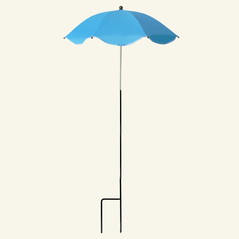 

1 Pcs Blue Portable Plant Sunshade Umbrella Sunshade Umbrella For Flower Pots Outdoor Gardens Suitable For Both Sunny Rainy Days синий