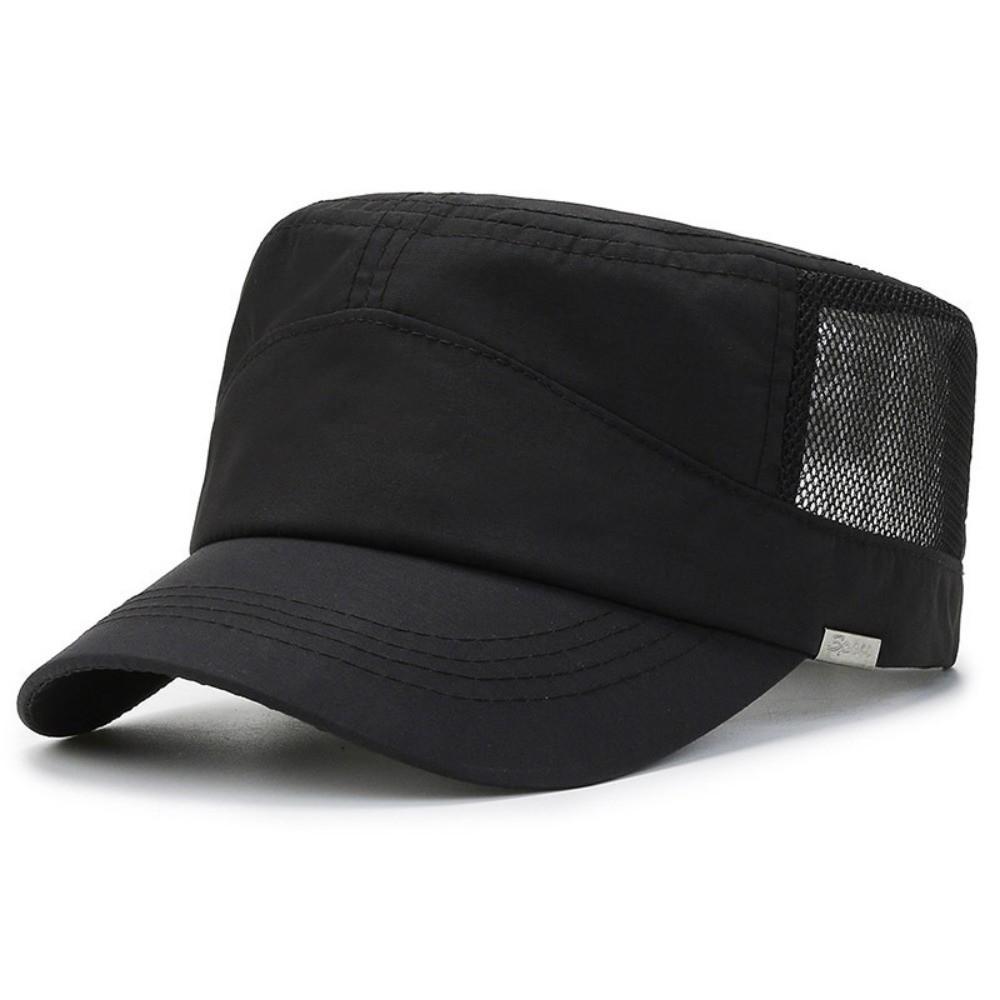 Breathable Baseball Caps Mesh Sun Protection Hat Casual Outdoor Sport Cap  Outdoor чёрный