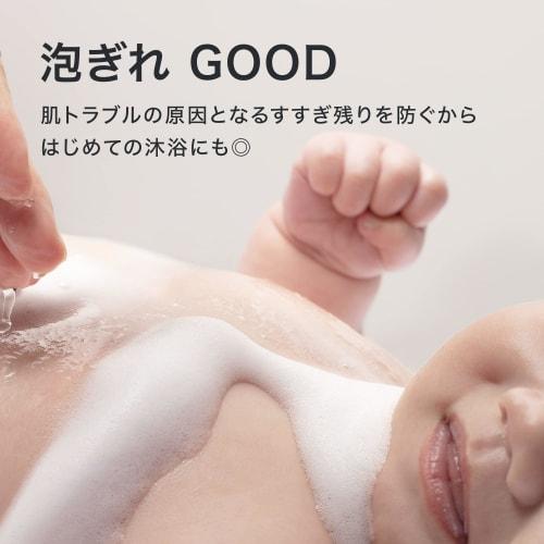 Mama Baby Baby Soap (Foam Type) for the Whole Body, Bottle and Refill Set, Additive-Free, Fragrance-Free, Organic, Gentle on Eyes, for Newborns and Up