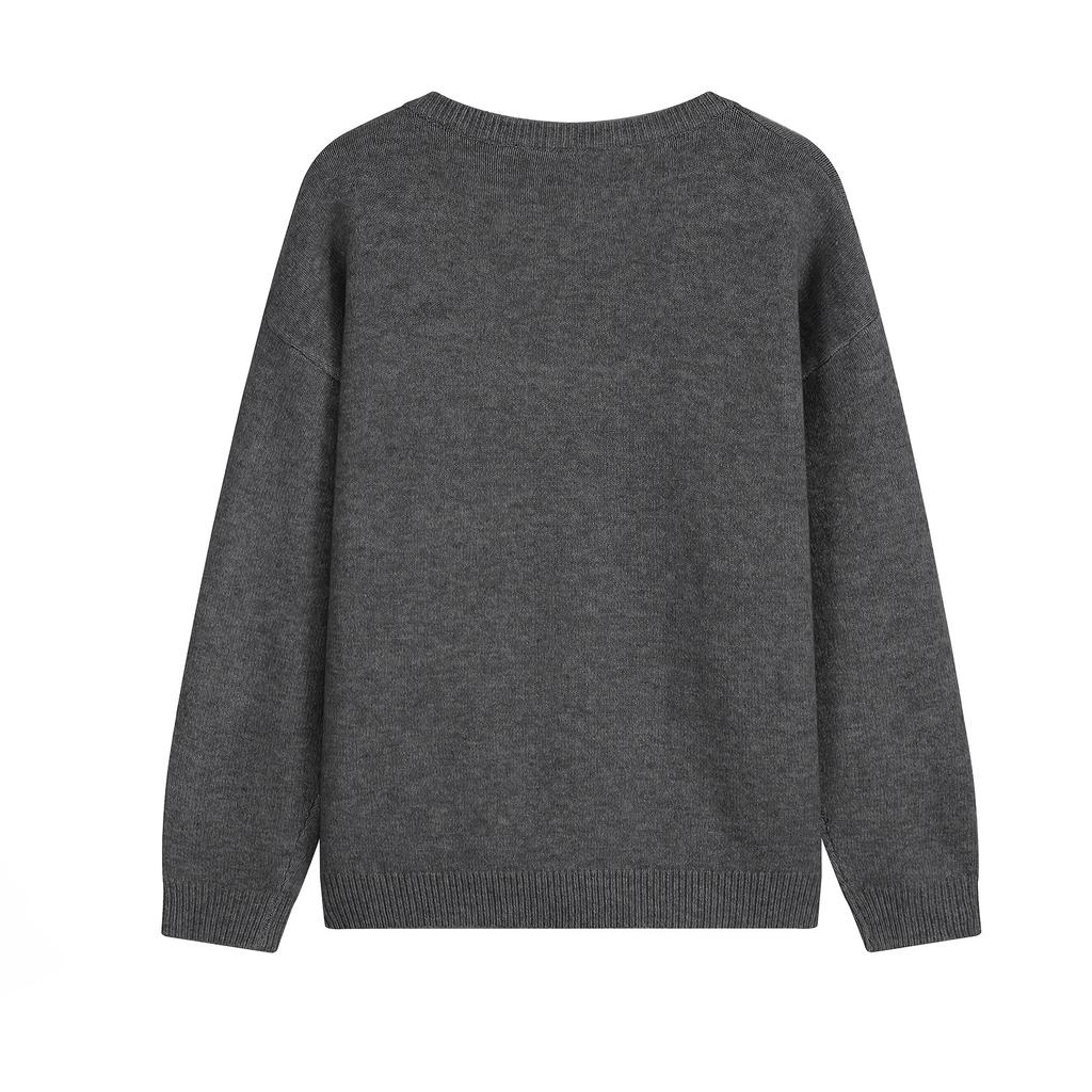 Women's Plus Size Striped Cardigan Button Front Round Neck Knit Sweater for Casual Daily Wear