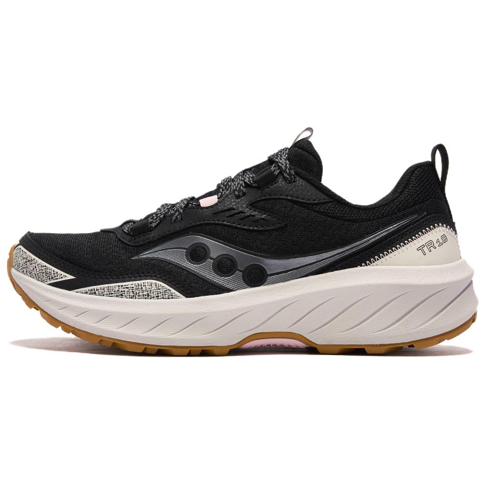 Saucony Excursion Tr 18 Comfortable Durable Trail Running Shoes Women sneaker Black White S101007-1008
