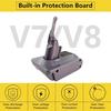 EID Battery Adapter for Dyson V7 & V8 Vacuum Cleaner for Dewalt 18V 20V Battery, Convert to V7 V8 Animal, Motorhead Pro, Trigger, Car+Boat