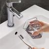 2-in-1 Toothbrush Holder with Detachable Mouthwash Cup, Anti-Skid Base, Family Bathroom Organizer (21.5×8.4×8.4cm)