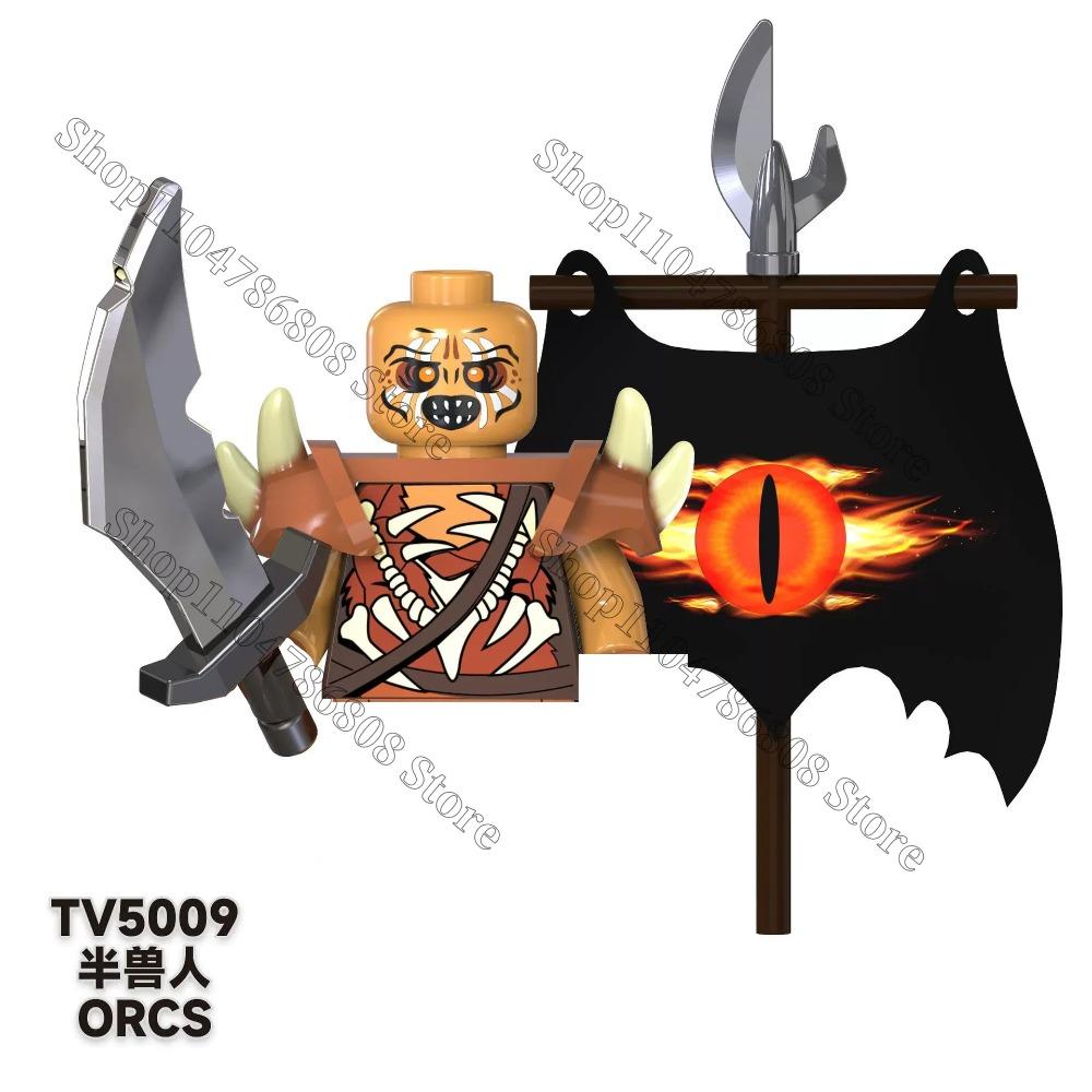 Lord of the Rings film anime figurine Uruk-hai Boromir ORCI blocuri de construcție model cadou pentru copii jucării din cărămizi