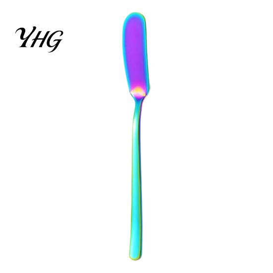 Stainless Steel Cheese Cutter Jam Spreader Cutter, Multi-purpose Kitchen Tool with Curved Butter Blade, Easy Cleaning Dessert for Bread And