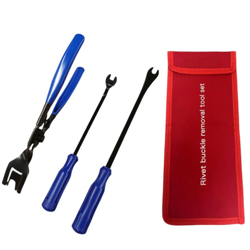 Car Interior Removal Kit Plier Pry Fasteners Remove Door Trim Clips Audio Instrument Panel Repair Fascia Dash Tool