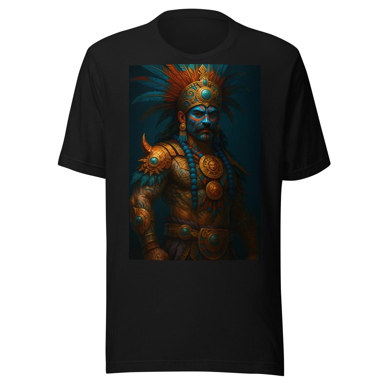 Aztec Warrior Unisex t-shirt S