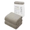 CB JAPAN Carari Hair Drying Towel Absorbency 5 Times Microfiber DAY Gray Set 2 Quickly Absorbs Moisture Fiber Gaps Quick-drying Marshmallow-like Soft