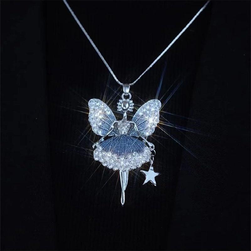 

Подвеска-кисточка из кристаллов подсолнуха на длинной цепочке для женщин